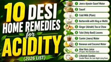 10 Desi Home Remedies for Acidity (2026 List)