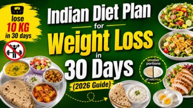 30-Day Indian Diet Plan for Weight Loss (No Gym, No Starving)