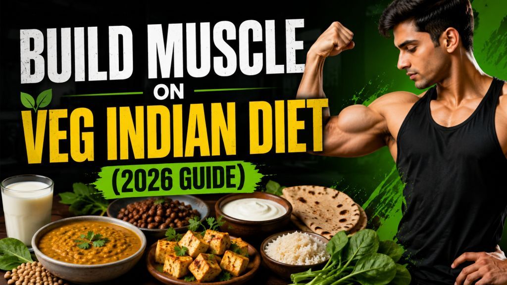 Build Muscle on Veg Indian Diet (2026 Guide)