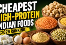 Cheapest High-Protein Indian Foods (2026 Ranking)