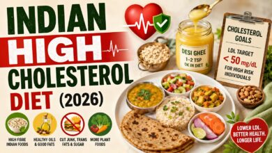 Cholesterol control with Indian diet