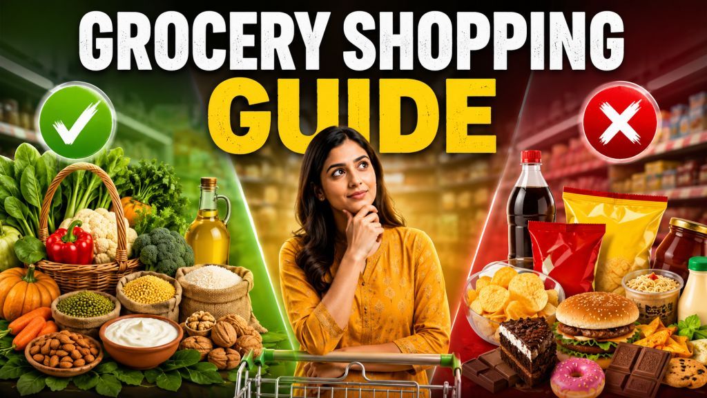 Grocery Shopping Guide for Healthy Eating in India (What to Buy, What to Skip)