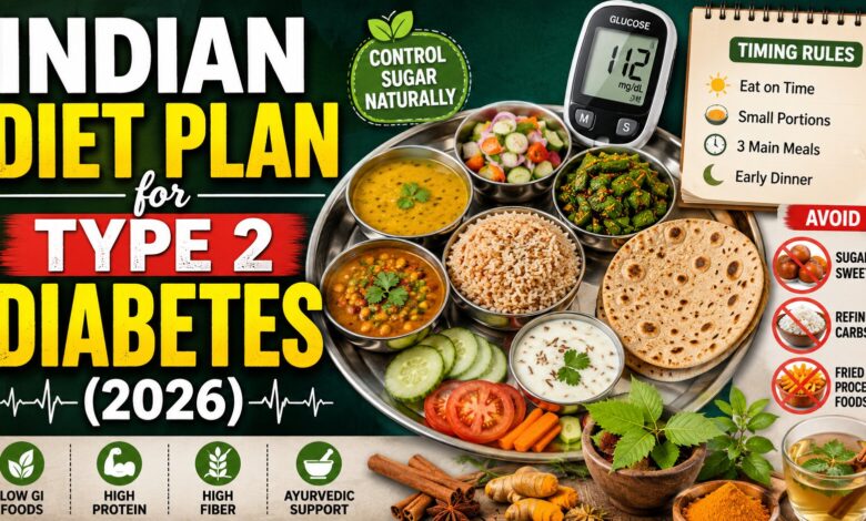 Indian Diet Plan for Type 2 Diabetes (2026)