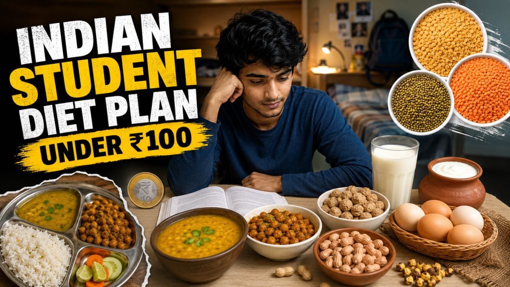 Indian Student Diet Plan Under ₹100 Survive Hostel Life Without Killing Your Brain
