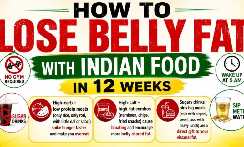 Lose Belly Fat With Indian Food (12-Week Roadmap, 2026)