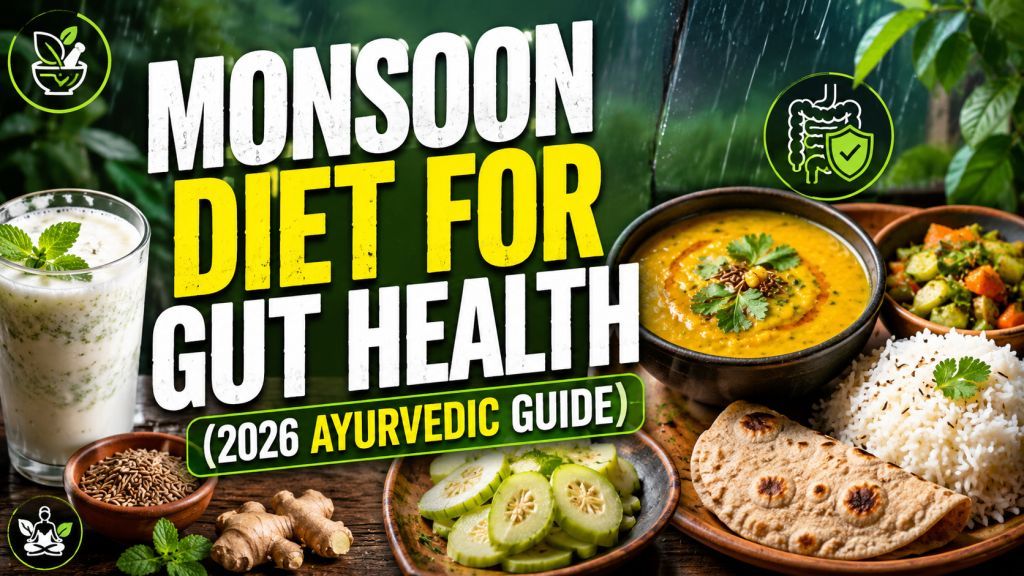 Monsoon Diet for Gut Health (2026 Ayurvedic Guide)
