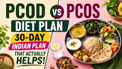 PCOS vs PCOD diet plan guide