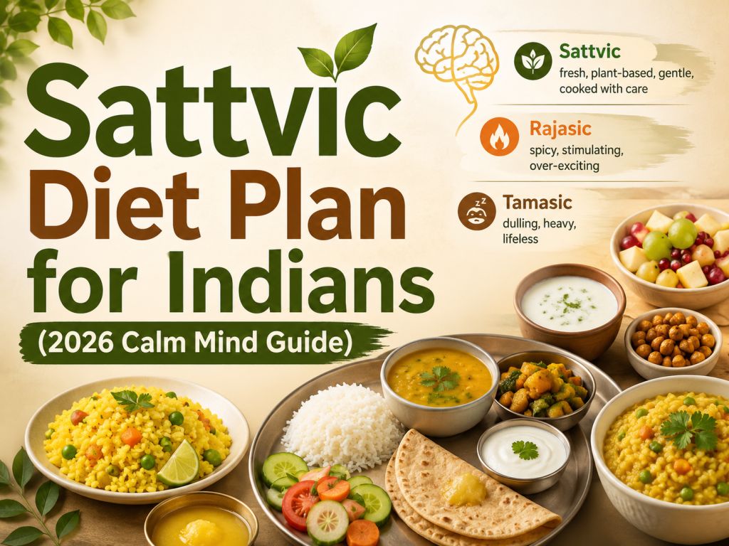 Sattvic diet plan for Indian meals