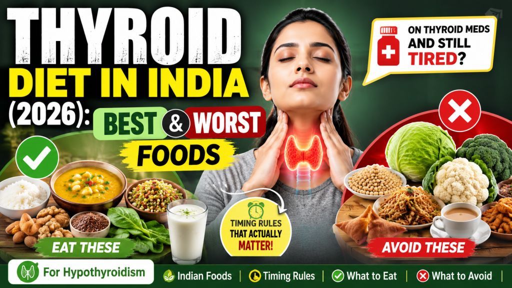 Thyroid Diet in India (2026) Best & Worst Foods