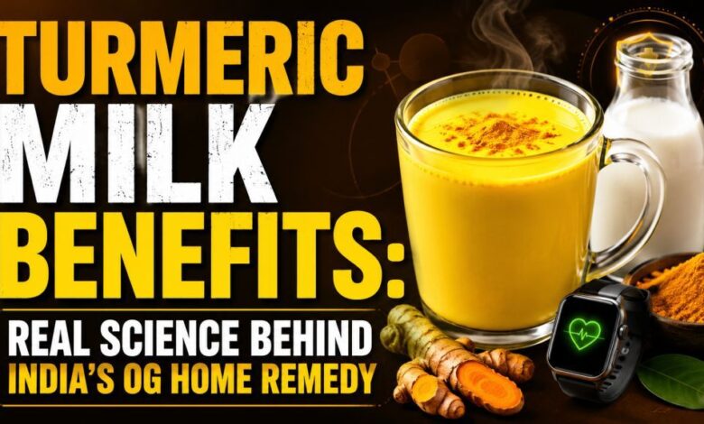 Turmeric Milk Benefits Real Science Behind India’s OG Home Remedy